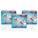 Smac Express - Panni Cattura Polvere 10+, Compatibili con Ogni Scopa, 120 Panni, Cattura e Trattiene Polvere, Adatti a Tutti i Pavimenti e Superfici, Maxi Formato, 40 Panni x 3 Confezioni