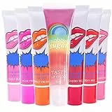 UYDF 6 Colori Facile Staccare Lucidalabbra Rossetto a Lunga Durata e Tenuta Lip Gloss Peel Off Lipstick Stain Set Lipsticks Impermeabile Lip Long Lasting Opaco per Labbra Donna Cosmetico Trucco