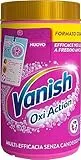 Vanish Oxi Action Multipower Polvere Rosa, Smacchiatore per Capi Colorati, 1 Confezione da 1.5 kg di Smacchiatore per Bucato, Additivo Lavatrice Multiazione senza Candeggina