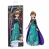 Hasbro Disney Frozen 2 Queen Anna Shimmer Fashion Doll, Toy for Children 3 Years Old And Up, Multicolor, One Size, (F3524)
