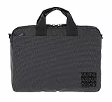 Mandarina Duck District, Cartella Uomo, Schwarz_Anthrazit, Taglia Unica