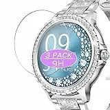 VacFun 3 Pezzi Vetro Temperato Pellicola Protettiva, compatibile con fitonyo DekeFit I58 1.32' Smart Watch smartwatch, Protezioni Schermo Screen Protector