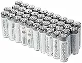 Amazon Basics Batterie industriali alcaline AA, confezione da 40