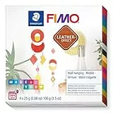 Staedtler FIMO Set 'Mobile in stile boho Style', con istruzioni e accessori, pasta modellante indurente per oggetti creativi in Finta Pelle al tatto, 8015 DIY6