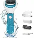 Pedicure Elettrico Professionale Piedi Lima Elettrica per Piedi con 2 Rulli, 2 Velocità, Strumenti per Pedicure per Rimuovere Delicatamente Talloni Screpolati, Calli e Pelle Morta (Blu)