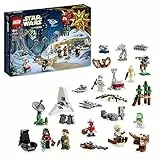 LEGO 75366 Star Wars Calendario dell'Avvento 2023 con 24 Regali tra cui 9 Personaggi, 10 Veicoli Giocattolo e 5 Iconici Mini-Modelli, Regalo per il Countdown di Natale per Bambini e Fan