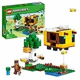 LEGO 21241 Minecraft Il Cottage dell’Ape, Modellino da Costruire della Fattoria con Bimbo Zombie e Animali Giocattolo, Idea Regalo di Compleanno per Bambini, Ragazzi e Ragazze