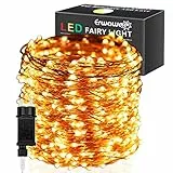 Luci di Natale 100M 1000 LED, Filo di rame stellato Catena luminosa Bianco caldo - 8 modalità luci stringa Esterno Interno Impermeabile ip44 decorazioni natalizie per Natale,festa,albero,casa,giardino