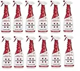 Set 12 AMUCHINA Sgrassatore TRIGGER 750 Ml. Detergenti casa