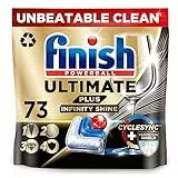 Finish Ultimate Plus Infinity Shine pastiglie per lavastoviglie | Fresh | 73 schede per lavastoviglie | per imbattibile* Clean & Diamond Shine
