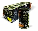 Croci Vibrisse Shake - Cibo umido per gatti con pollo, Cibo complementare idratante per gatti, 12x 135gr, 1620 ml