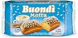 36x Motta Buondì Buondi Spagna Italiana Pasticceria con Rivestimento Zucchero 1548g Dessert!