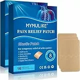 Cerotti per Dolori Muscolari ed Articolari, 32 Pezzi Balsamo Patch, Patch di Sollievo dal Dolore per Alleviare Il Dolore, al Collo, alla Spalla, al Ginocchio