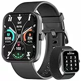 Blackview Smartwatch Uomo Donna, Effettua e Rispondi alle Chiamate,1,83'' Orologio Intelligente Fitness,Cardiofrequenzimetro,SpO2, Monitoraggio del Sonno, Calcolatori,Android iOS