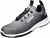 Uvex Scarpa Da Lavoro Leggera di Sicurezza 1 tune-up - S1 P SRC ESD - Grigio - 42