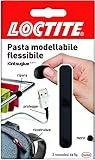 Loctite Kintsuglue Pasta modellabile, pasta adesiva flessibile nera per riparare, ricostruire e proteggere oggetti, colla modellabile impermeabile e plasmabile, 3x5g