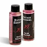 EXTASE SENSUALE MASSAGGIO EFFETTO OLIO EXTRA FRAGOLA FRESCA 100ML