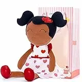 Gloveleya Bambola di pezza Regali per Bambini Bambole di Peluche Cuore Rosso Ragazza di età Superiore a 0 Anni