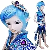 Acqua principe Poseidon 1/3 BJD Doll Set completo 24 pollici 19 sfera bambole snodate Elf orecchie + Clothes + trucco libero + Hair + Accessori