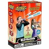 Stomp Rocket- Stomp Rochet BLO Bomb-Rocket 4 Razze, Multicolore, 50000