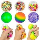 Vibbang 6 Pezzi Pallina Giocattoli Antistress, Colore Che Cambia Palle Antistress, Giocattoli da Decompressione Palline, per Bambini e Adulti