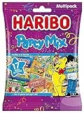 Haribo Party Mix, 17 Mini Bustine, Caramelle Gommose, Gusto Frutta, Ideali per una Festa di Compleanno - 740gr