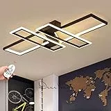 GLokpp Lampara techo lampara Salon techo lamparas Plafoniera a LED Creativo, Moderno soffitto Geometrica Luce dimmerabile da Letto lampadario a Distanza Studio Soggiorno plafoniere