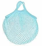 NERTHUS Borsa a rete riutilizzabile per la spesa blu