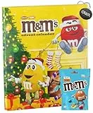M&M'S Calendario dell’Avvento Edizione 2023 con Cioccolatini Assortiti + Busta M&M'S Caramello Salato Extra 361g con Portachiavi CAIYA®