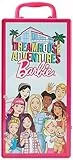 Theo Klein 5801 Barbie Wardrobe Trunk , Clothes Rails and Shelves , Toys for Children Aged 3 and over, incl. Accessories, multicolour