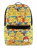 Difuzed BP618761POK - Zaino da uomo Pikachu con stampa a fumetti, colore: Giallo