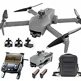 X-Verse ZLL SG906 MAX2 Drone con Telecamera 4K HD, Evitare gli ostacoli in 4 direzioni, Gimbal a 3 Assi, Distanza del Telecomando di 4KM, GPS WiFi FPV Trasmissione Droni Quadcopter (2 Batterie)