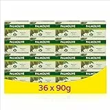 Palmolive Sapone Naturals Olive & Latte 36 x 90 g, sapone solido per una pulizia delicata