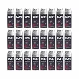 EVIN HOMME | 24 Deodoranti Uomo Spray, Fragranza Zenzero e Labdano, Durata 24h, 150 ml