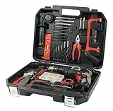 Brüder Mannesmann Tools M12615 - Set di attrezzi con trapano a percussione, 36 pezzi