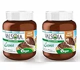 Valsoia la Crema | la crema vegana a diffusione 2x400g | Crema alla nocciola |