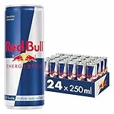 Red Bull Energy Drink, 250 ml (24 Lattine)