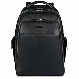Zaino da tavolo Piquadro con supporto porta bottiglia per iPad, nero, un formato