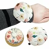 EQLEF Puntaspilli da Cucito Magnetico, Cuscini per Spille da Polso Cuscini per Spille da Cucire Aghi Cuscino per Perni Portatili Cuscini per Aghi da Cucito 2 Pezzi
