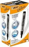 Bic Velleda Whiteboard Marker Liquid Ink Black 902096 [Pack 12]
