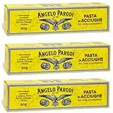 Zeus Party Pasta di Acciughe del Mar Cantabrico Angelo Parodi - 3 Confezioni da 60g