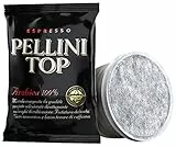 Pellini Caffè Espresso Pellini Top Arabica 100%, Capsule Compatibili Sistema Lavazza Espresso Point, FAP 100 Capsule