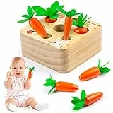 Comius Sharp Carote di Montaggio dei Giocattoli, Giocattoli Montessori Legno, Blocco di Forma Tangram Rompicapo Giocattolo Legno Puzzle per Bambini Early Education Regalo