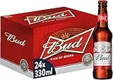 Bud, Birra Bottiglia - Pacco da 24x33cl