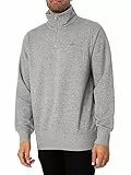 GANT REG SHIELD HALF ZIP SWEAT, Maglia di tuta Uomo, Grigio ( GREY MELANGE ), XXL