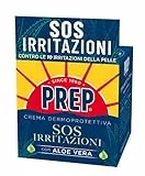 Prep, Crema dermoprotettiva SOS Irritazioni, Crema per Irritazioni, Crema Idratante e Lenitiva, per Tutti i Tipi di Pelle, 75 ml