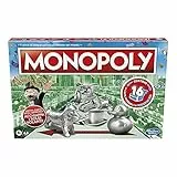 Hasbro Monopoly Classico Gioco Da Tavolo Per Famiglie E Bambini, Dagli 8 Anni In Su, Multicolore