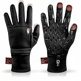 THE HEAT COMPANY – WIND PRO LINER - guanti resistenti al vento - qualità premium - guanti touch screen per donna e uomo - guanti sportivi: guanti invernali caldi per il ciclismo e la corsa