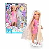 Famosa Nancy - super capelli, bambola dai capelli lunghissimi, con accessori per creare acconciature e fare meches, per bambine/i dai 3 anni, (NAC47000)