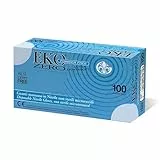 EKO Zero PW 1006 Guanto Monouso in Nitrile, Non Sterile, Misura S, 10x100 Pezzi, Totale 1000 Pezzi